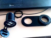 Motorbike USB holder by neopard