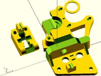 Ultimate Greg's Wade's Geared Extruder - Bowden version by AndrewBCN