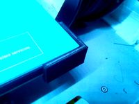 Dreamer 3mm Glass Bed Corner Bracket by ADesigns