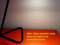 Anti-Glare SHADE for IKEA Harte LED Lamp by Simonwlchan