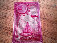 Bird Sun Boat Artwork for the Visually Impaired by flycouch