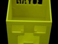 Remix of minecraft penholder with name by Laura93