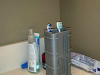 Sci-Fi Toothbrush Container by Skaterlion