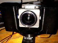 Raspberry pi camera mount with servo by One_Ying