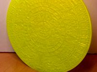 Mayan Calendar with display stand for Large Printer - Maya/Maia Scan by grb352