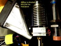 E3Dv6 Hot End Fan Shroud for Printrbot by Simonwlchan