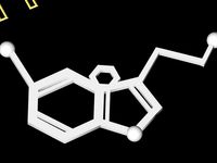 Serotonin Keychain/Necklace by Gorilla_Grodd