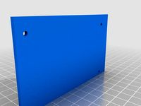 Mega 2650 conversion plate for Prusa i3 alu mount by Aronjd