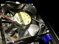80mm Fan to OpenBeam Mount by plastic