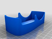 Garmin etrex holder for bicycle with 22mm handlebars by JosefE