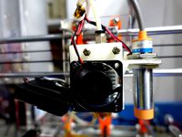 E3D V5 bowden hotend mount by gsyan