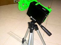 TBS Ground Station Helical Antenna GreenHorn DVR Mount  by JBoman32768