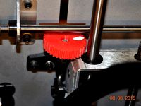 Z knob for Solidoodle 4 with glass build plate by tc_fea
