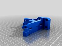 Prusa i3 Rework Extruder for Budaschnozzle 3mm by Koli