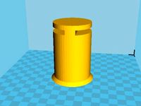 soporte bobina Mex.Bot one by Mex-Bot