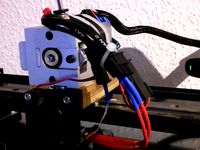 Makergear M2 mount for Bulldog-Lite extruder plus Merlin-Hotend by uli