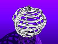 Wind Spinner/Display Cage by pseudoeuclidean