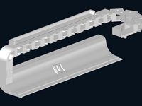 GEEETech i3B: Y-Plate Chain by Luca_Benedetto
