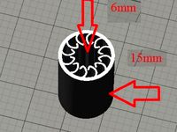 Total new Linear Bearing New LM6 To Fit in Lm8UU space by Adolph