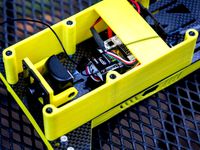 FPV minicam mount for Zuul Racehound by BenRufenacht