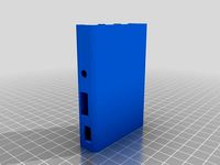 Raspberry Pi 2 case with logo by bcoover