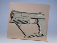 Scifi Concept Prop Pistol  by Wizardgnobo