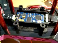 OSD Holder to fix the Minim OSD underneath the flight controller by arndtw