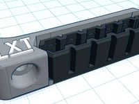 Makita LXT bits-holder for 6 bits by Gertsen