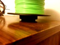 Rotating Spool Holder by rustbeltbrett