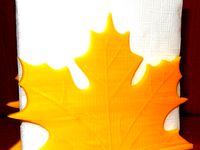 Napkin holder  Leaf fall by dedclub