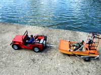 CONVERSION JEEP DRAGON EN MODELE RC by minialand57
