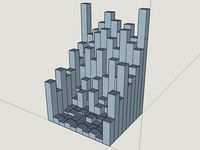 [minecraft style] book stand/book-shelf/phone stand by Verdandi