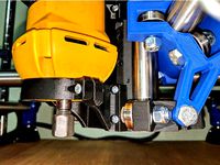 Mostly Printed CNC -Add On- Dewalt DW660 Mount -Burly- by Allted