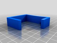 Y axis clip for printrbot metal simple by JoeyE