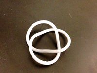 (2,3) Torus Knot by dennedesigns