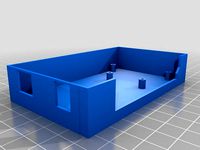 Arduino Mega / Uno + Ethernet Shield Box Enclosure with Snap Together Lid and 1602 LCD Cutout by lagunacomputer
