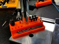 Bits holder for Proxxon TBM Drill or others with 20mm pole by akira28hk