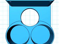 glue stick and scissor/caliper holder by techsonic7