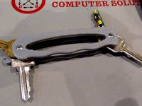 Swiss Army Knife Key Holder by SuperBearFur