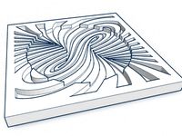 Drink coaster_Art Twirl by jherridge