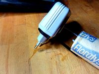power adapter storing help light version to combine with toilet paper rolls by machinaex