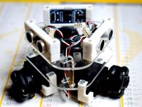 Sonar board for 3-wheeled robotic platform by diygallery
