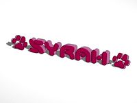SYRAH NAME by MiguelBi