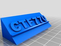 CTF Test by Michaelhallettii