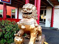 Chinese Lion Statue by magiczztab