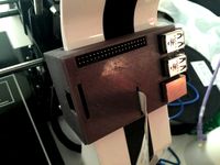 Robo3d Raspberry Pi Mount / Case by lamiskin