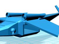 Fire Support Transport Sci-Fi 1:72 Scale by Paxgrin