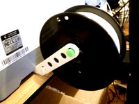 External Spool Holder for Flashforge Dreamer by studiohals