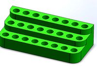 Holder for 24 hex bits by Otomar