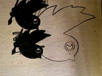 Bird engraving by endurancerobots